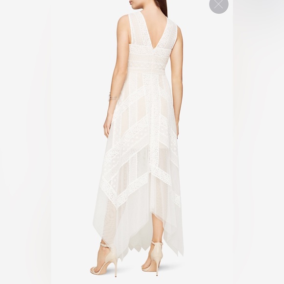 BCBG Lace White Dress - Picture 3 of 7